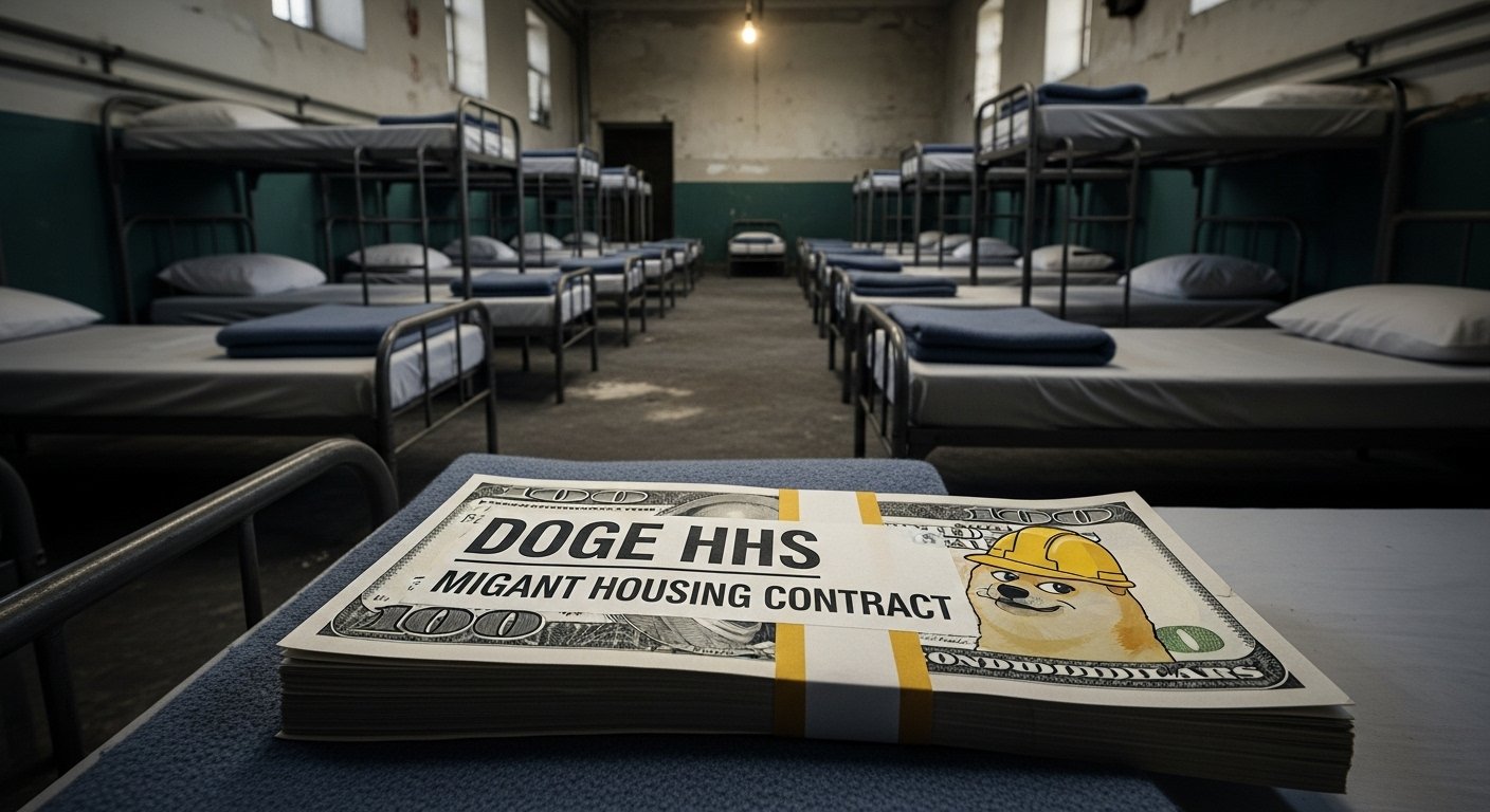 doge hhs migrant housing contract